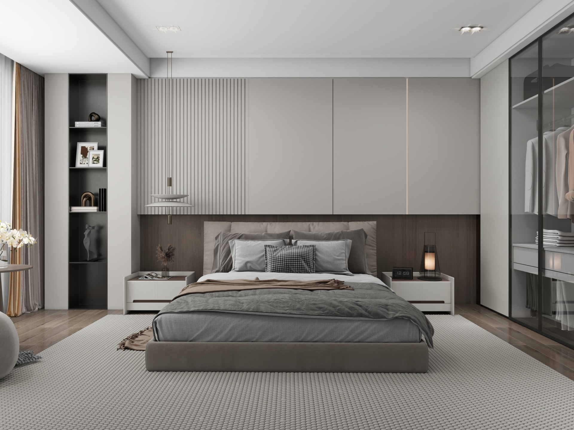 Intérieur appartement luxe Résidence La Renaissance Alger