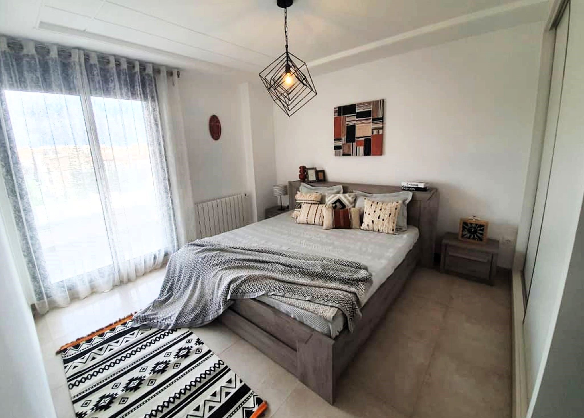 غرفة النوم في الشقة مسكن الجنان، AMK حباش العقارية مطور العقارات الجزائر الترقية العقارية في الجزائر