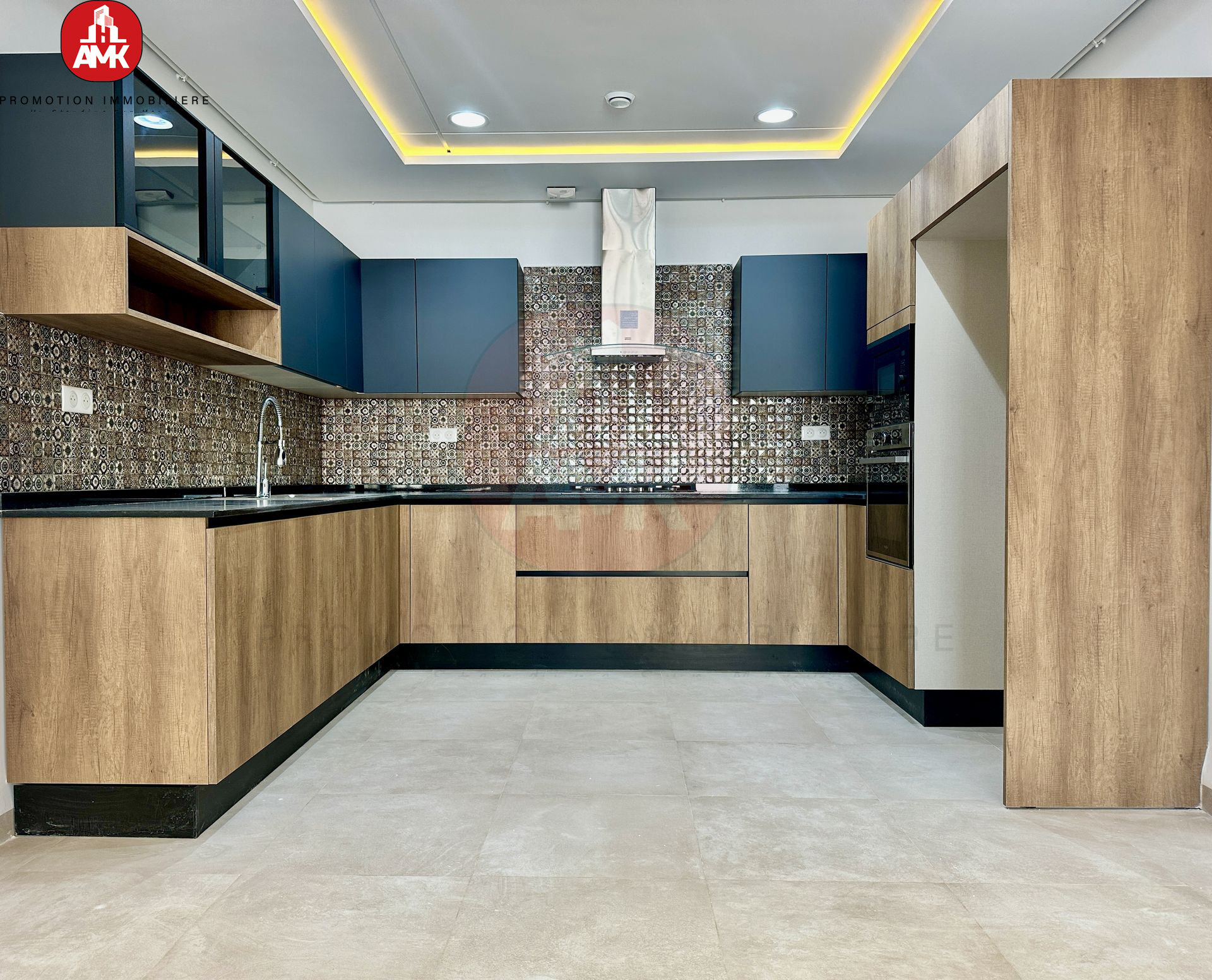 cuisne équipée, AMK hebbache immobilier Promoteur Immobilier Alger promotion immobilière à alger